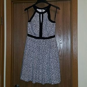 White house Black market print dress